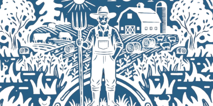 Farmer puppet character from The Lonely Marsh