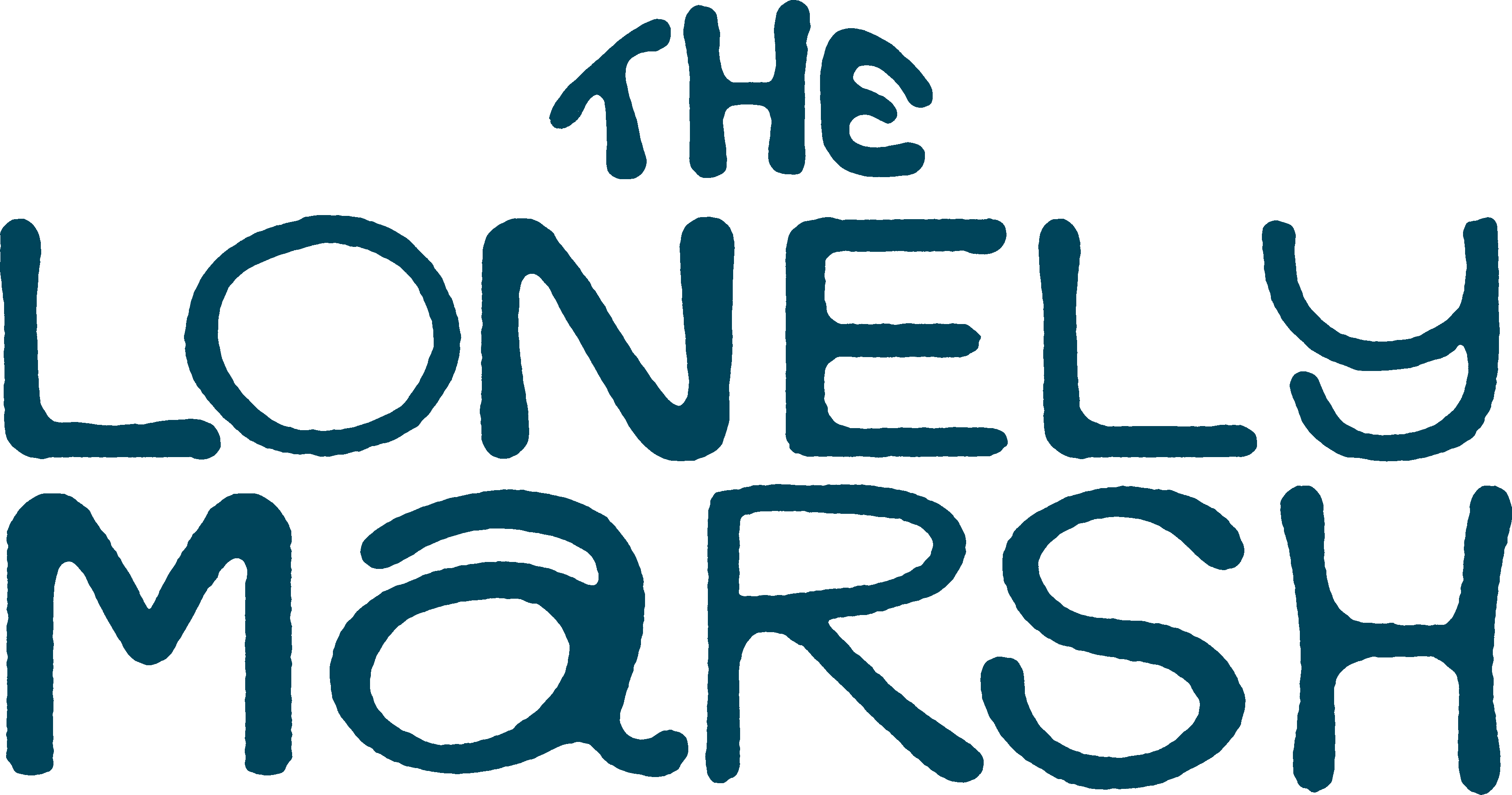 The Lonely Marsh puppet show text logo